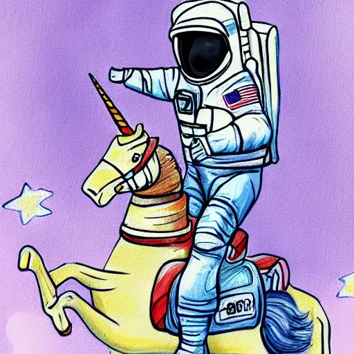 Prompt: An astronaut riding a unicorn in a photorealistic style