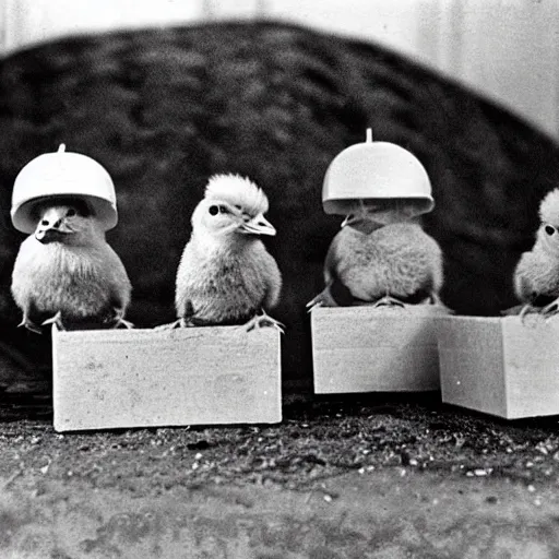 Image similar to communist baby chicks constructivism