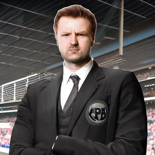 Image similar to A real-life Batman as a football manager