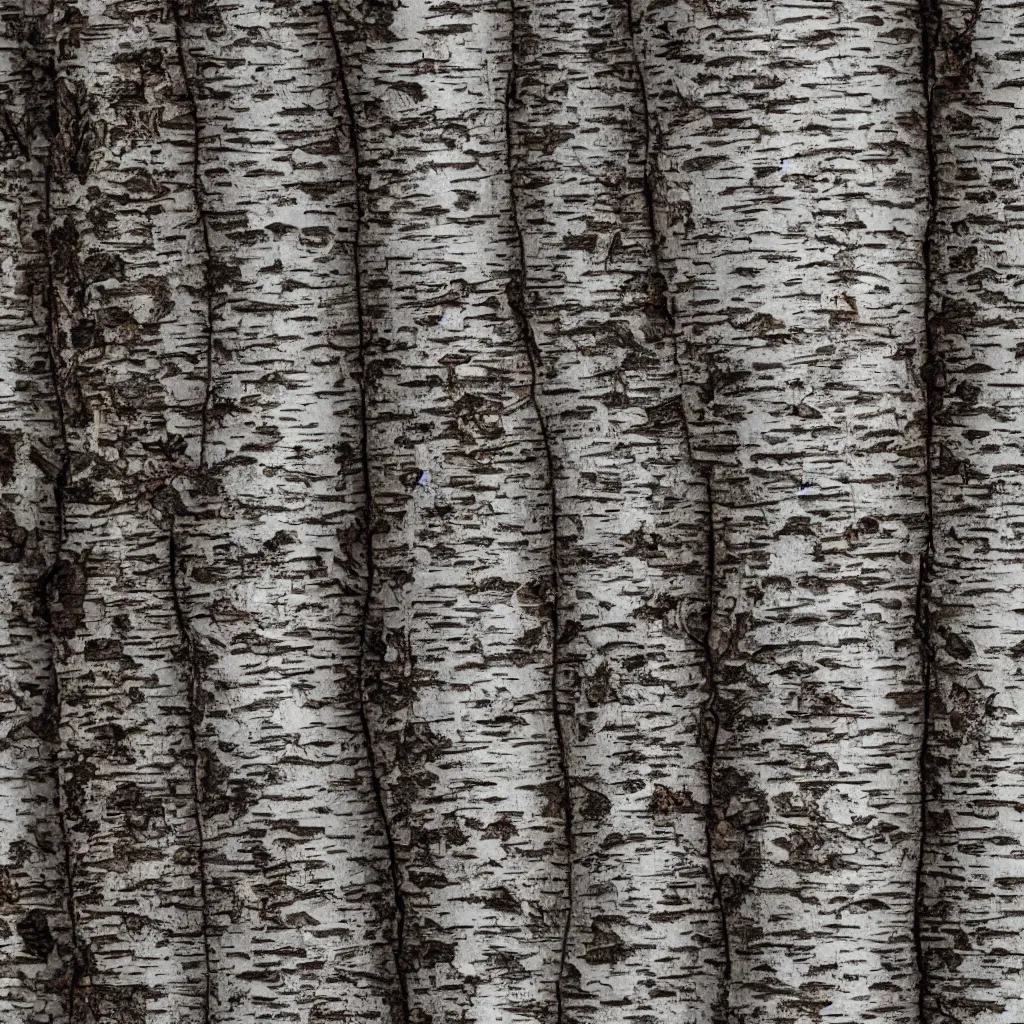 Prompt: birch tree close up texture, 8k