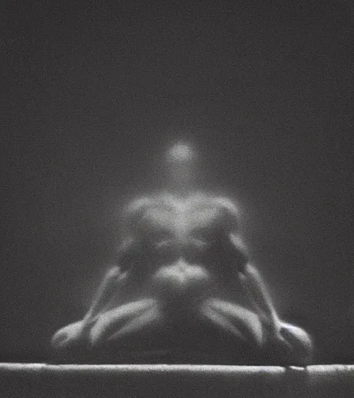 Prompt: mystical shadow god, film photo, grainy, high detail, high resolution