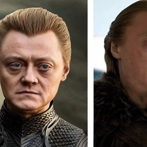 Image similar to If Christopher Walken play Joffrey in game of thrones