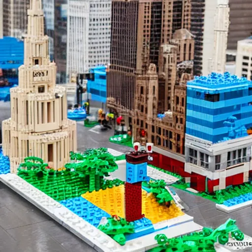 Image similar to Lego Chicago