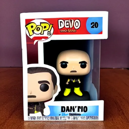 Image similar to funko pop of danny devito