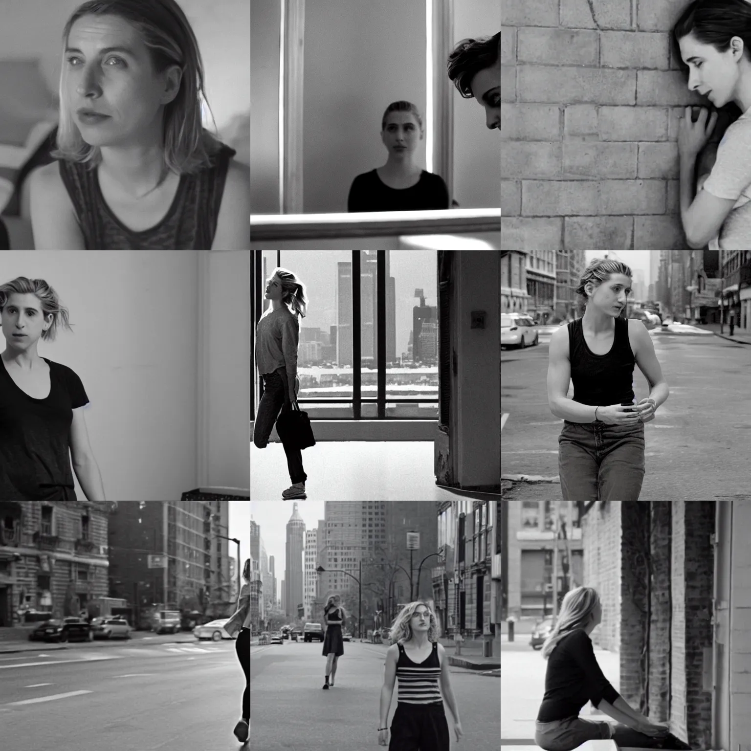 Prompt: a still from frances ha ( 2 0 1 2 )