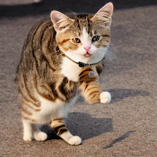 Image similar to cat dancing stock image