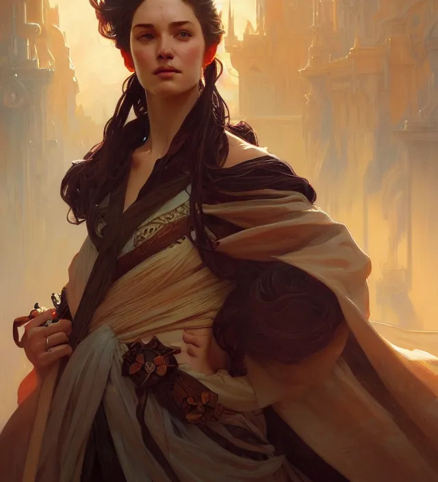 Prompt: portrait of kaladin stormblessed, intricate, highly detailed, digital painting, artstation, concept art, sharp focus, cinematic lighting, illustration, art by artgerm and greg rutkowski, alphonse mucha, cgsociety