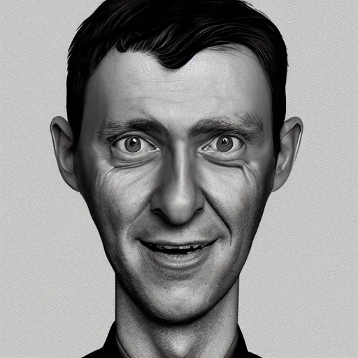 Image similar to person with bulging eyes and an elongated neck, caricature, illustrated by tom richmond, trending on artstation, artstation caricature, 4 k, 8 k