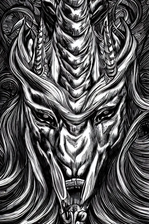 a vicious unicorn, symmetrical, highly detailed, | Stable Diffusion ...