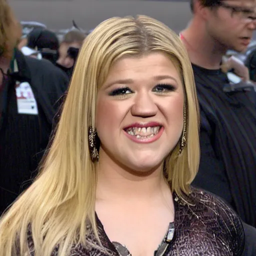 Prompt: Kelly Clarkson in 2004