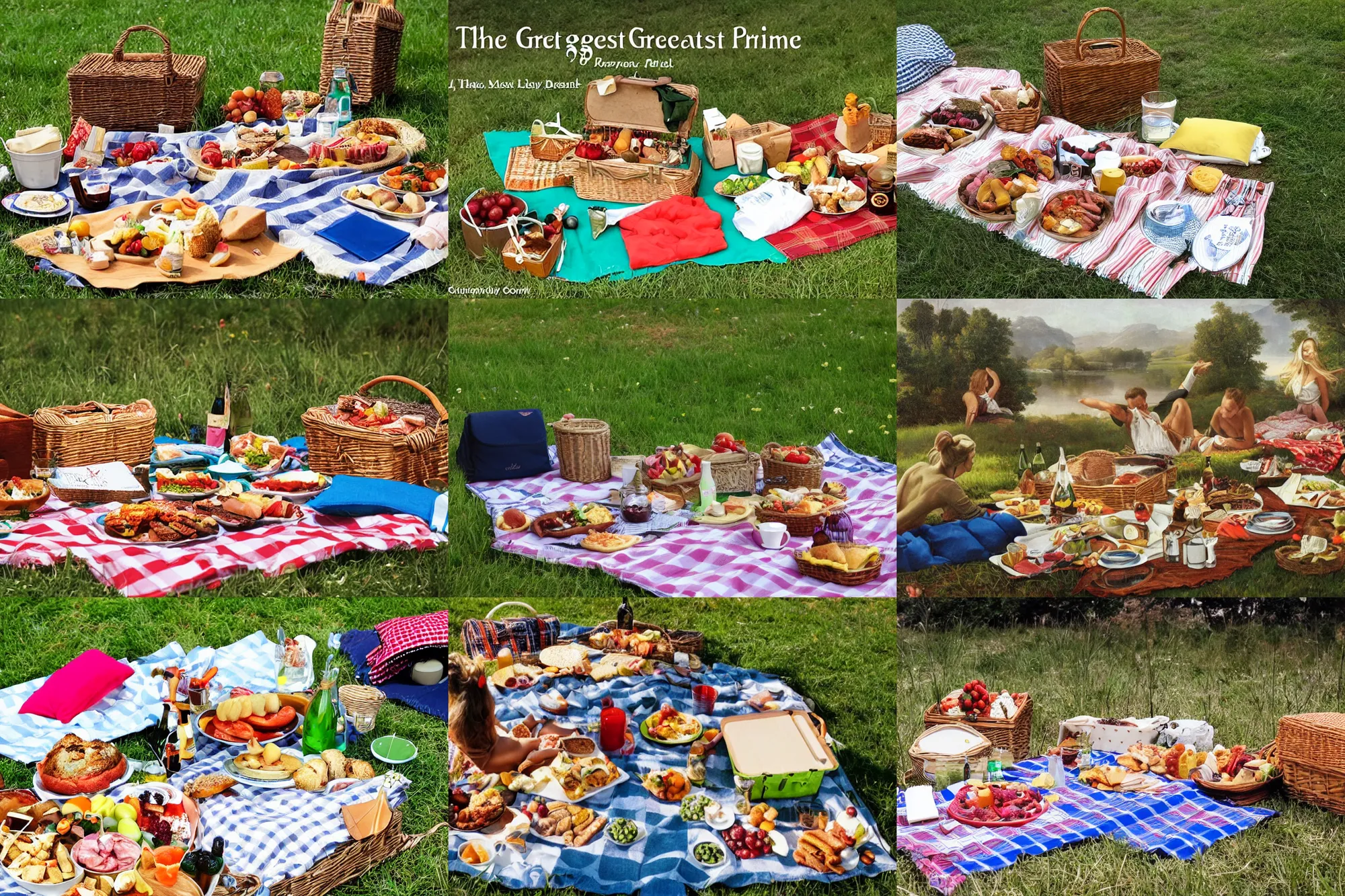 Prompt: The greatest picnic
