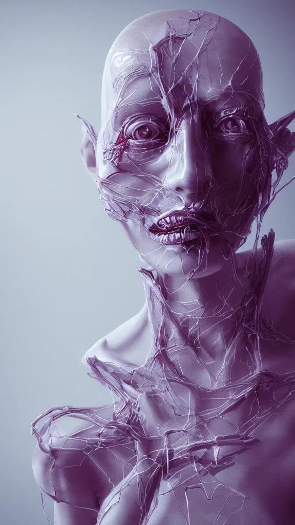 Image similar to painful pleasures by baars, ingrid, octane render, 4 k, 8 k, ( sharp ), very very beautiful, stunning, twisted, vanishing, transparent, ethereal