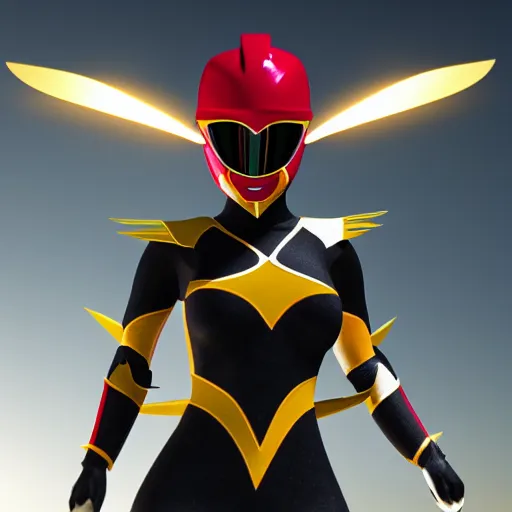 Prompt: professional photo wind woman power ranger!!! studio lighting, very detailed, unreal engine, canon photo!!!!, professional lighting, good composition, rule of thirds, winning award photo, real, wind woman power ranger