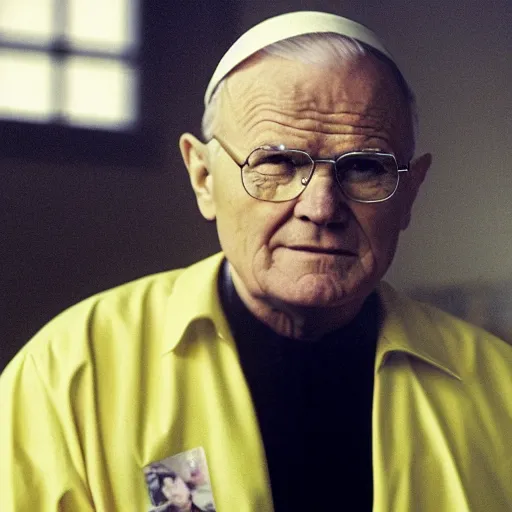 Image similar to john paul ii in breaking bad with walter white