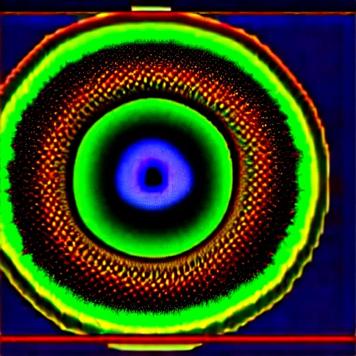 Prompt: neural network endless graphics visualisation in mandelbulb 4 d fractal simulation on voxel grapics in 9 d