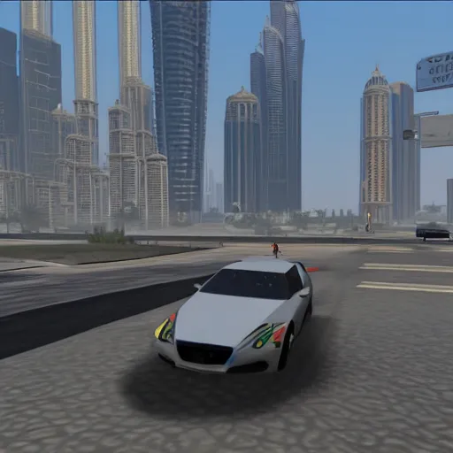 Image similar to gta : dubai, smooth