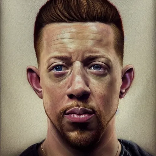 Image similar to hyperrealistic mixed media high resolution painting of Benjamin Hammond Haggerty Macklemore ((Morgan Freeman)), stunning 3d render inspired art by István Sándorfi and Greg Rutkowski and Unreal Engine, perfect facial symmetry, dim volumetric lighting, 8k octane beautifully detailed render, full body shot, post-processing, extremely hyper-detailed, intricate, epic composition, highly detailed attributes, highly detailed atmosphere, cinematic lighting, masterpiece, trending on artstation, very very detailed, masterpiece, stunning, flawless completion, lifelike texture, perfection,