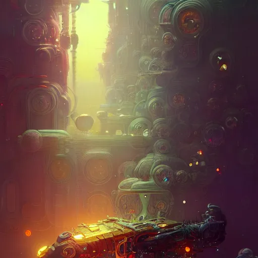 Image similar to a highly detailed digital image of an imagination machine, concept art, artstation, cgsociety, very detailed, intricate, detailed illustration, by greg rutkowski and alphonse mucha, Paul Lehr and Beeple, iridescent accents, ray tracing, product lighting, sharp, smooth, masterpiece