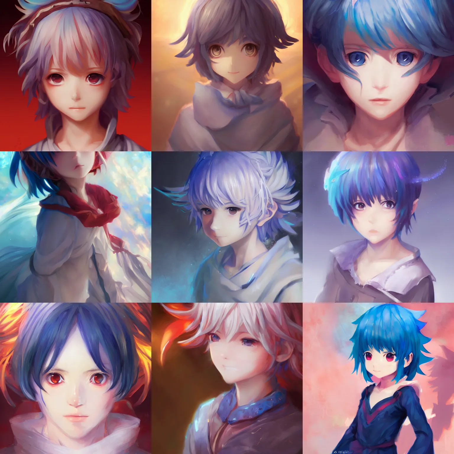 Prompt: an anime portrait of cirno, by stanley artgerm lau, wlop, rossdraws, james jean, andrei riabovitchev, marc simonetti, and sakimichan, tranding on artstation