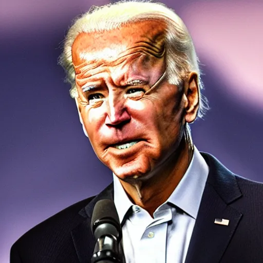 Image similar to Joe Biden as Alien