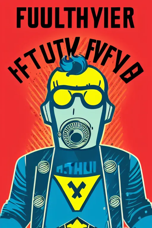 Image similar to fallout 7 6 retro futurist illustration art by butcher billy, sticker, colorful, illustration, highly detailed, simple, smooth and clean vector curves, no jagged lines, vector art, smooth andy warhol style