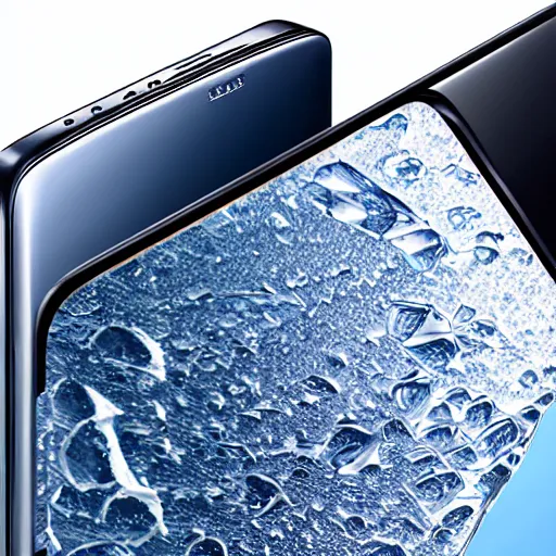 Image similar to samsung galaxy s 2 1 ultra covered in ice, cinematic, 4 k, spotlight, studio lighting, ray tracing global illumination, shiny, ray tracing reflections, insanely detailed and intricate, hypermaximalist, elegant, ornate, hyper realistic, super detailed