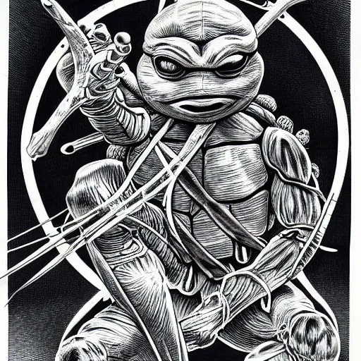 The Art of Teenage Mutant Ninja Turtles HC :: Profile :: Dark