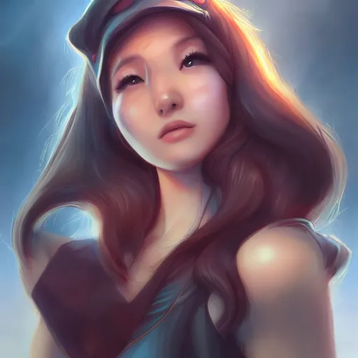 Image similar to portrait of disguisedtoast, twitch streamer, matte painting by artgerm, artstation