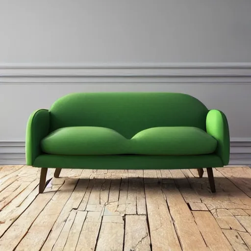 Image similar to A loveseat in the style of an avocado, an avocado loveseat, an avocado couch, trending on artstation, artstationHD, artstationHQ, 4k, 8k