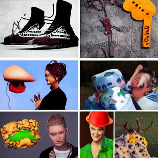 Image similar to the most random things ever.