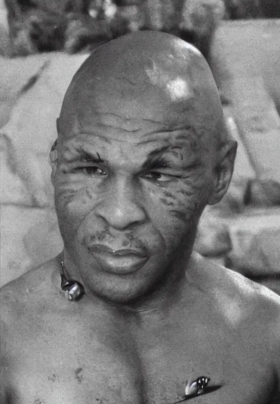 Image similar to photo portrait of Mike Tyson