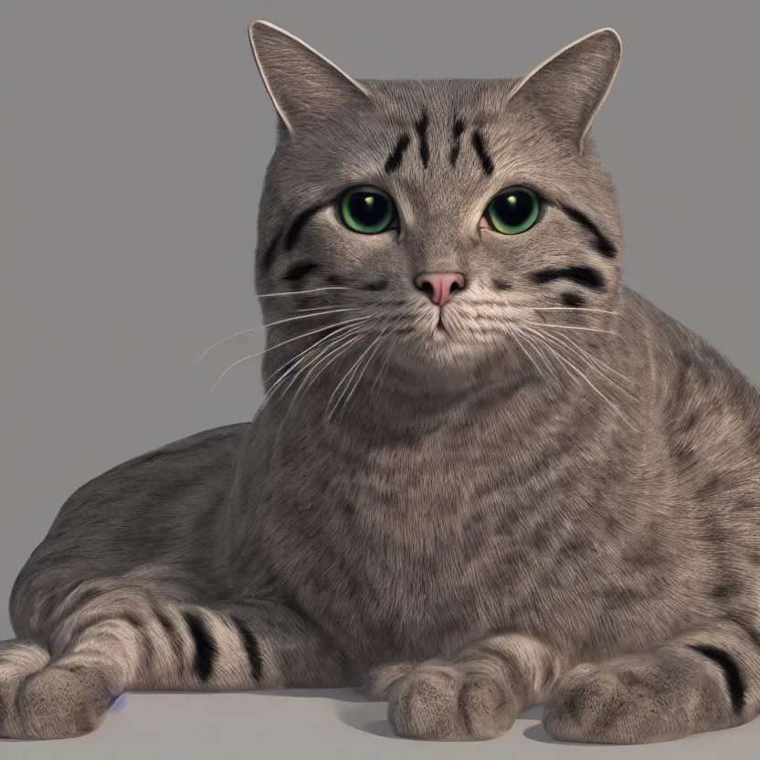 Prompt: a painted cat, volumetric lighting, high resolution, perfect shape, high detailed, ultra detailed, 8 k resolution, ray tracing