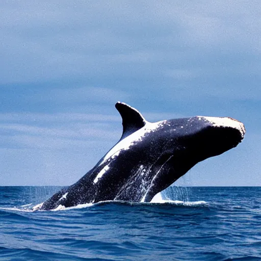 Image similar to a a photo of a cachalot whale spermwhale