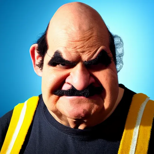 Image similar to wario as a real person