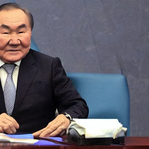 Prompt: Nursultan Nazarbayev stylized as a Game of Thrones character