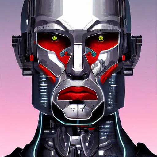 Image similar to Cyborg Putin, futuristic art, digital art, high quality