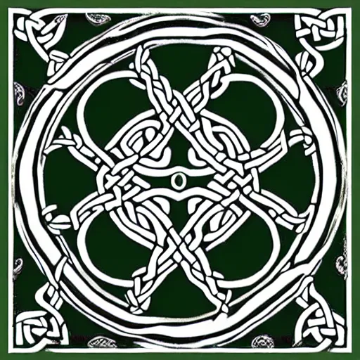Image similar to celtic design tentacled