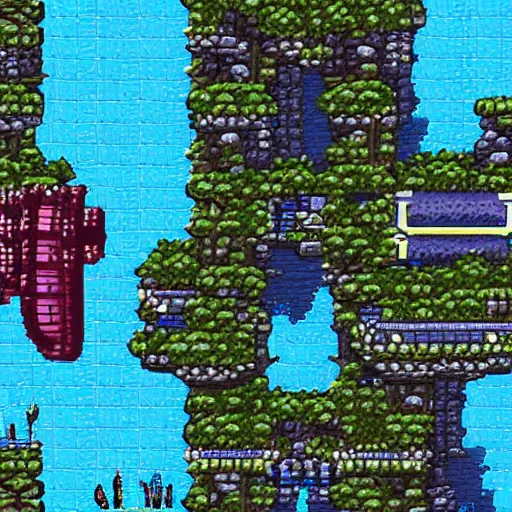 Prompt: metroidvania styled island in a storm sci - fi.