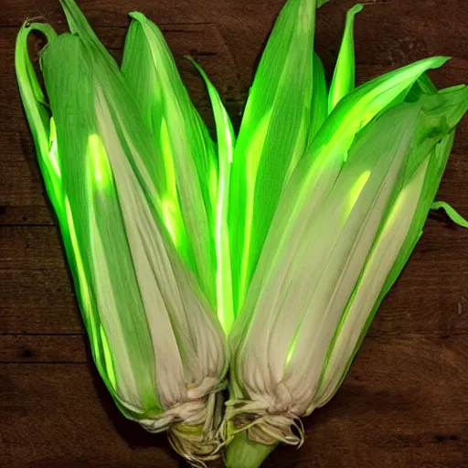 Image similar to glow in the dark corn