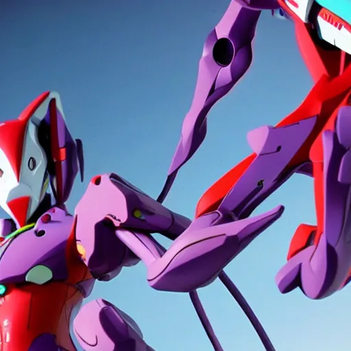 Prompt: evangelion unit 0 0, highly detailed, studio gainax,