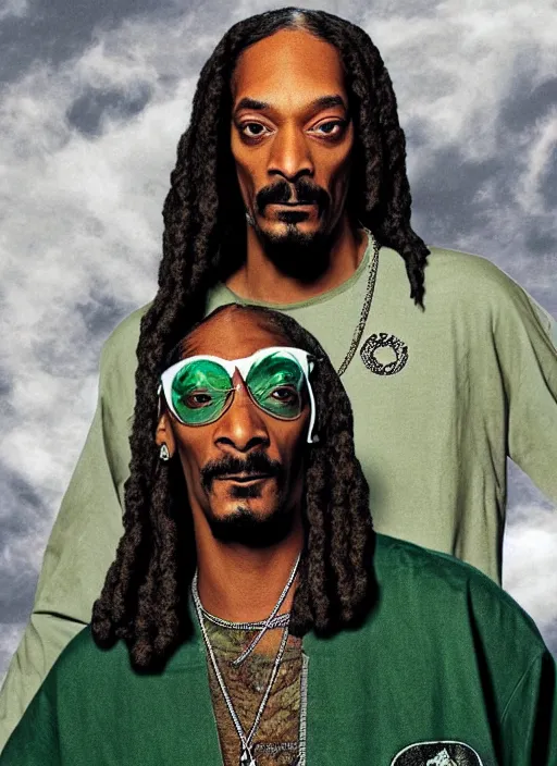 Prompt: Snoop dogg in the lord of the ring's universe