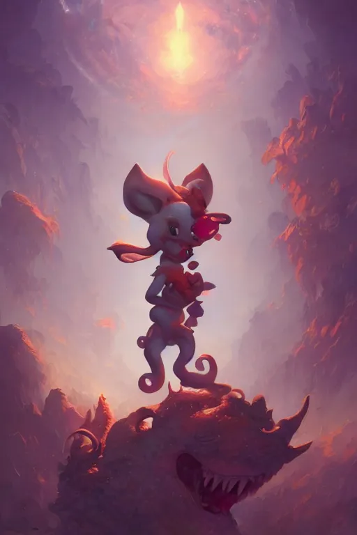 Image similar to Bubsy by pete mohrbacher and artgerm and wlop, digital art, highly detailed, intricate, fantasy, mystical, sharp focus, Trending on Artstation HQ, deviantart, unreal engine 5, 4K UHD image