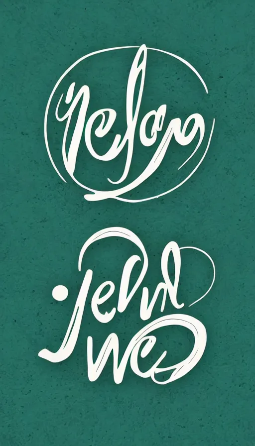 Image similar to logo art, verano written in words