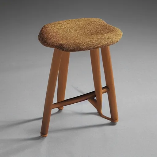 Image similar to the mandarinella stool by tadao ando