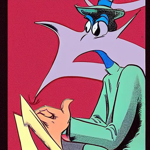 Prompt: a psychic guy using psychic powers, by dr seuss, by jamie hewlett, by moebius, small details, aesthetic!,