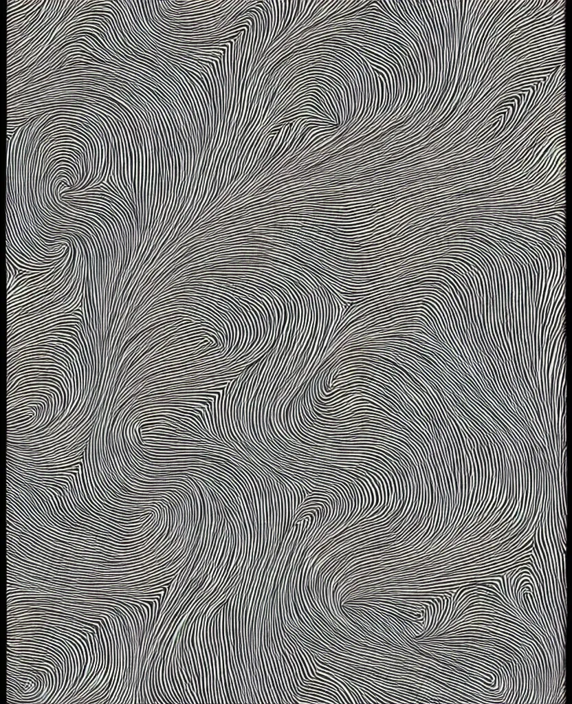 Prompt: black and white generative art for a phone case, very clean bold lines