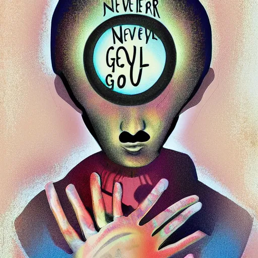 Image similar to never gonna say goodbye, digital art