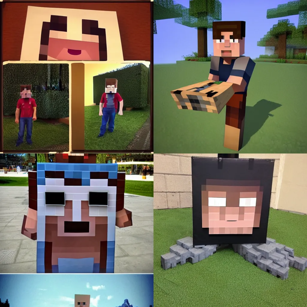 minecraft-steve-in-real-life-stable-diffusion-openart