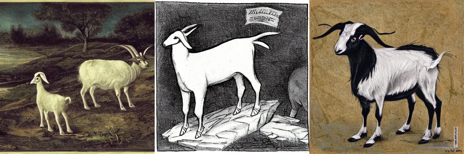 Prompt: a scapegoat