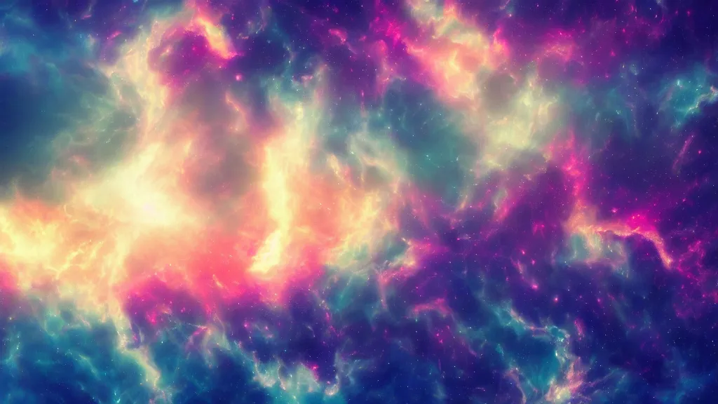 Prompt: endless sky, epic digital art, nebulae, wallpaper